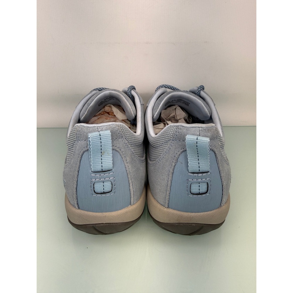 Dansko Paisley Sneakers Sz 40 Gray Blue Waterproof Suede Hiking Walking Goprcore - Picture 7 of 10